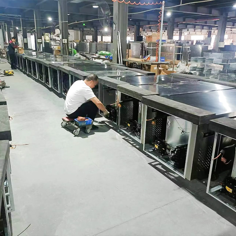 Kabinet Dapur Berpendingin Udara 1,8m Pendingin Datar Kabinet Dapur Berpendingin Udara 1,8m Pendingin Datar