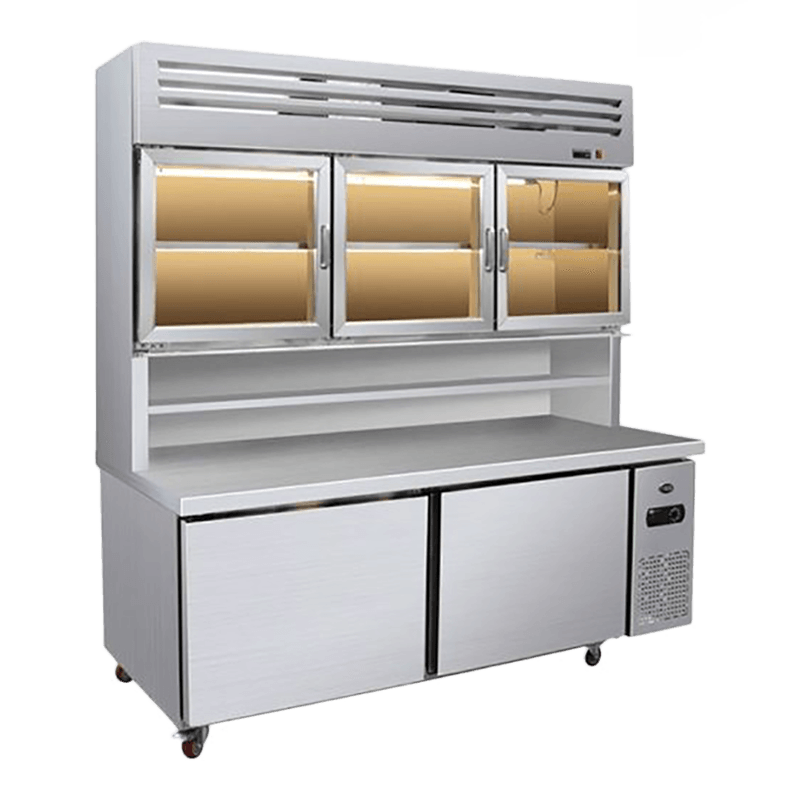 Pendingin Multideck Kombinasi Dasar Datar